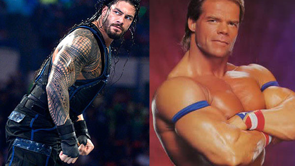 Roman Reigns and Lex Luger