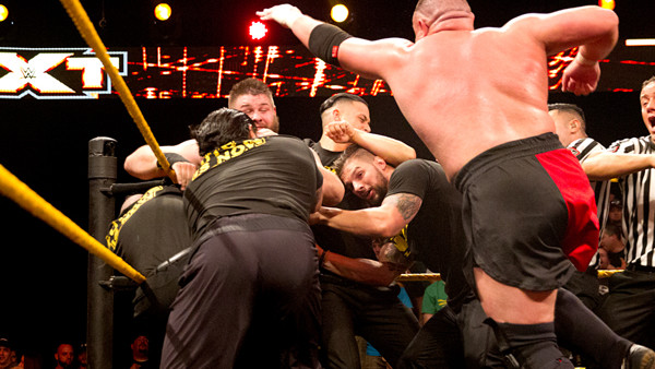 Samoa Joe Kevin Owens NXT