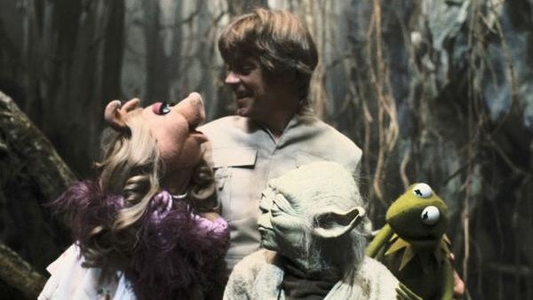 Empire Strikes Back Miss Piggy Kermit Yoda