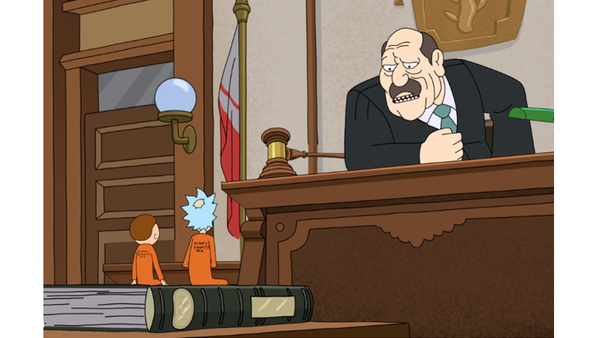 Rick and Morty Giant Court