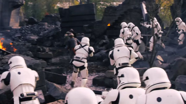 Star Wars The Force Awakens Storm Trooper Attack