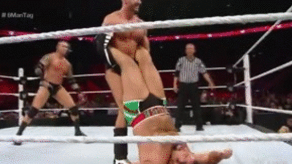Slingshot RKO Cesaro Orton Rusev