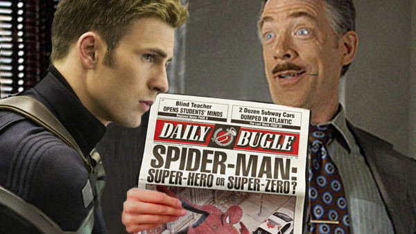 J Jonah Jameson Captain America