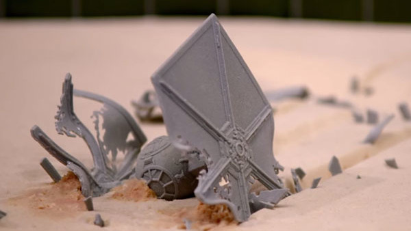 Star Wars The Force Awakens Tie Fighter Model