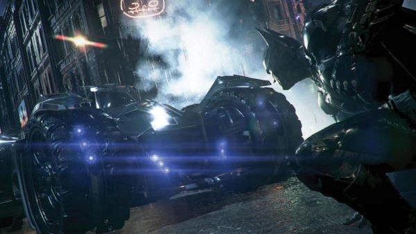 Arkham knight batman batmobile