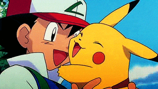 Pokemon Ash Happy Gif