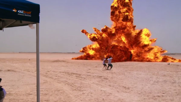 Star Wars The Force Awakens Explosion