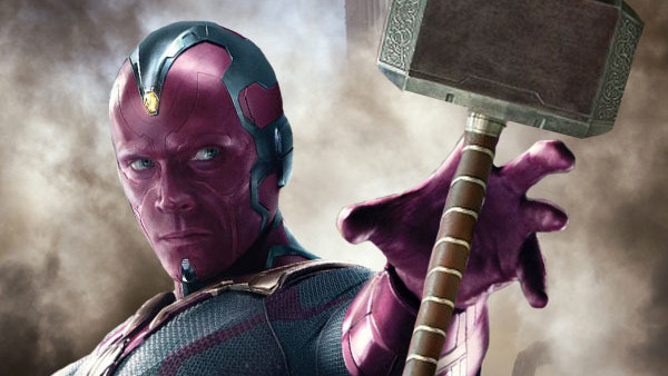 Avengers Age of Ultron Vision Mjolnir