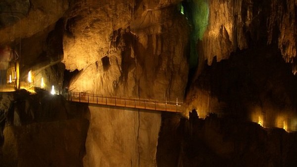 In this photo taken Tuesday, Jan. 27, 2015, shows Lake Bled in Slovenia with a island and the Church of Our Lady on it. Tucked in the southwestern corner of Slovenia, between Austria and Italy, stands a spectacular landscape: a lush tiny island in the mid