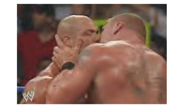 brock kisses kurt