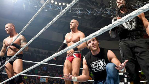 Randy Orton, Cesaro, Dean Ambrose, Roman Reigns