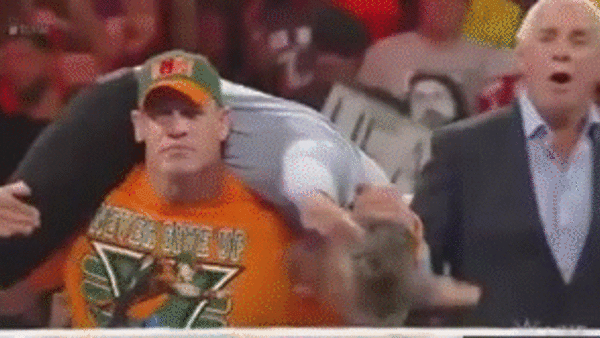 John Cena Jon Stewart AA Raw