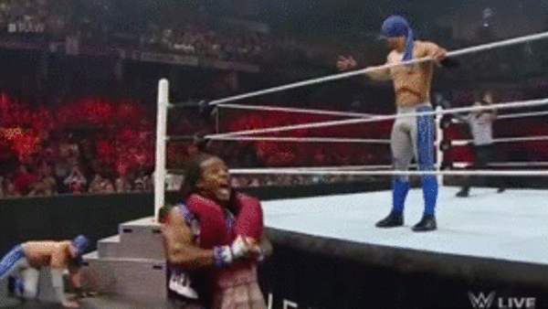 Xavier Woods Torito Matadores New Day Raw