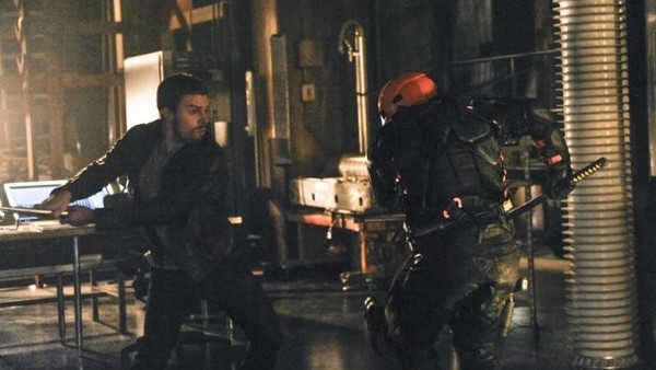 arrow oliver queen slade wilson deathstroke