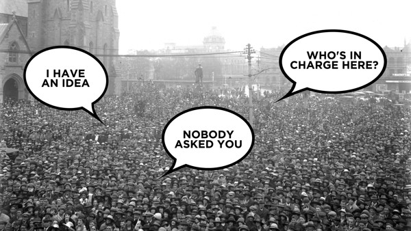 large crowd