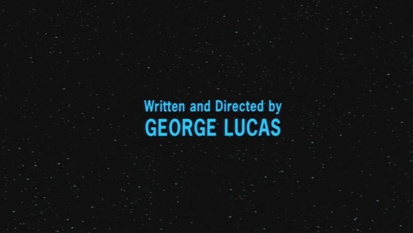 Star Wars George Lucas Credit