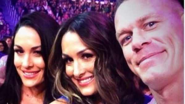 Bella Twins John Cena