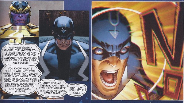 Black Bolt Thanos