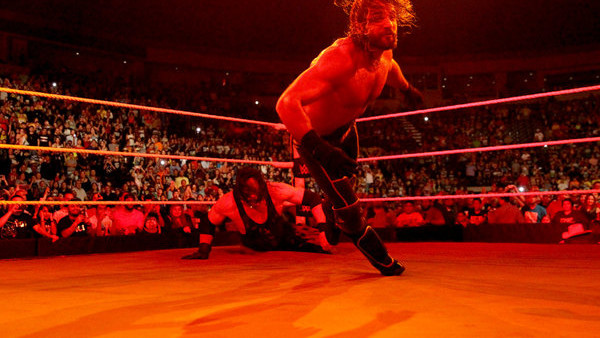 masked kane seth rollins raw