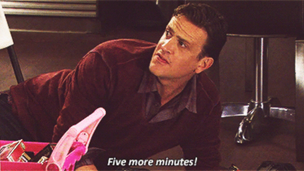 how i met your mother marshall five more minutes