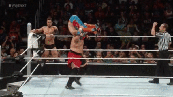 Muscle Buster Coup De Grace NXT Samoa Joe Finn Balor