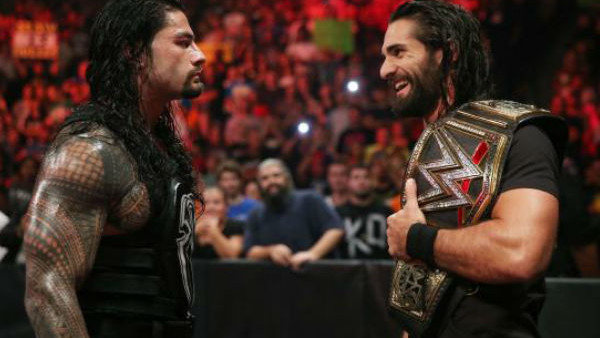 Roman Reigns Seth Rollins RAW 10/26