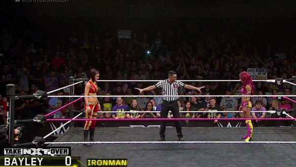 NXT TakeOver Respect Bayley Sasha Banks