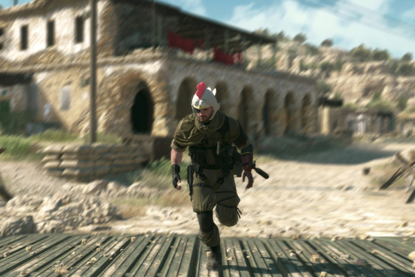 Metal gear phantom pain chicken hat