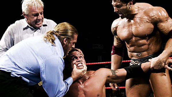 evolution kicks out randy orton