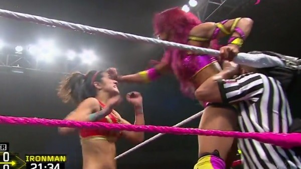 NXT TakeOver Respect Bayley Sasha Banks