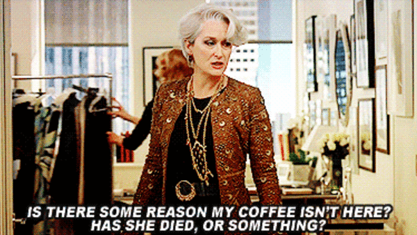 Devil Wears Prada coffee