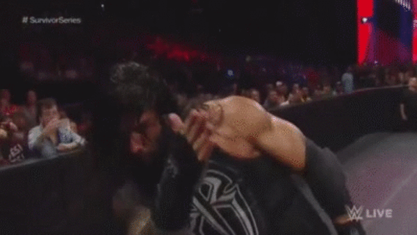 Roman Reigns Drive By Seth Rollins RAW