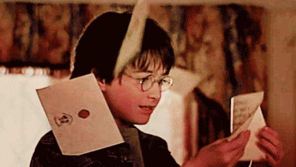 Harry Potter Hogwarts Acceptance Letter Gif