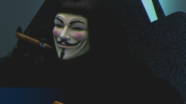 V For Vendetta Sketch