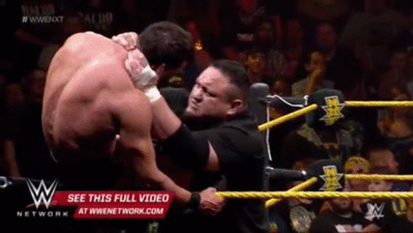 Muscle Buster Samoa Joe Finn Balor NXT