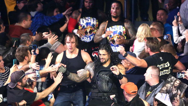The Family Usos Dean Ambrose Roman Reigns