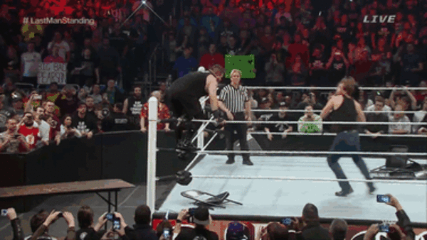 WWE Royal Rumble 2016 Dean Ambrose Kevin Owens