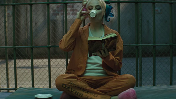 Suicide Squad Harley Quinn Reading