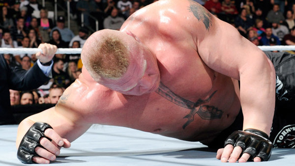 Brock Lesnar selling