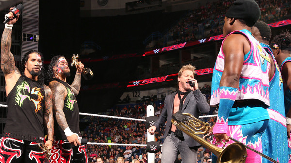 New Day Usos Chris jericho