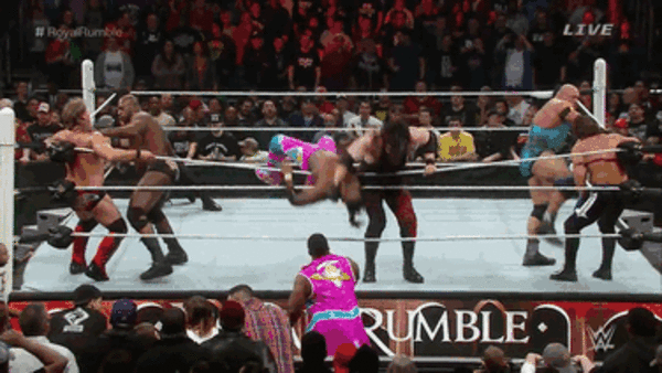 WWE Royal Rumble 2016 Kofi Kingston