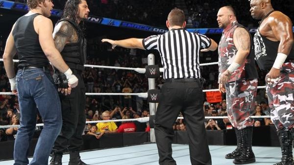 The Dudley Boyz Roman Reigns Dean Ambrose