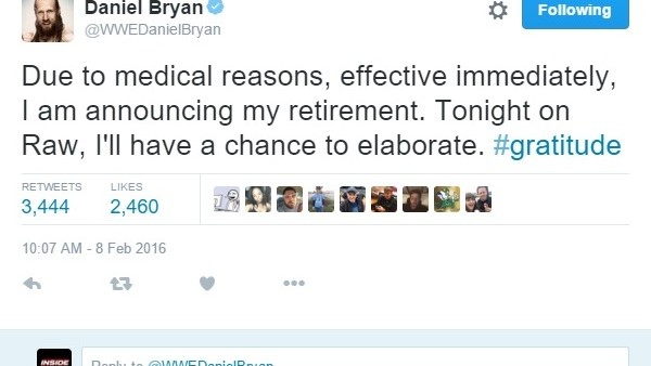 Daniel Bryan Twitter