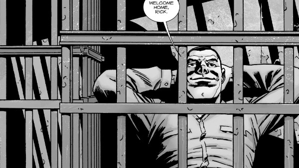 The Walking Dead comics Negan