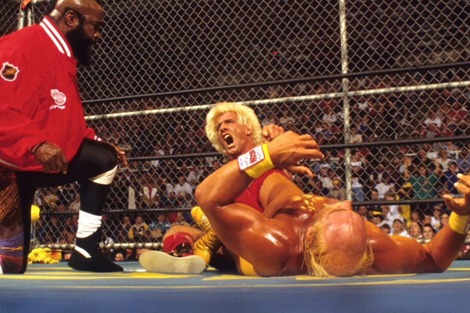 Ric Flair Hulk Hogan Halloween Havoc 94