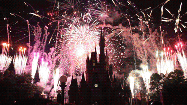 Magic Kingdom Fireworks