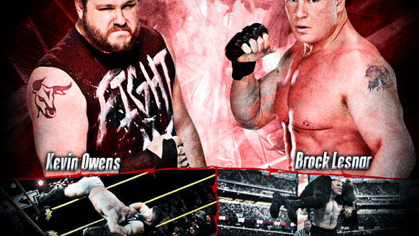 brock lesnar kevin owens