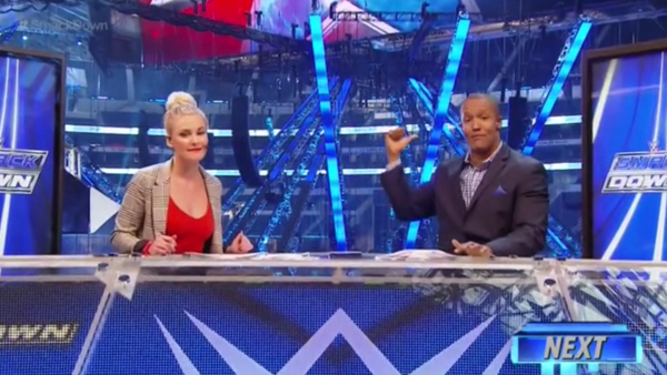 Renee Young Byron Saxton
