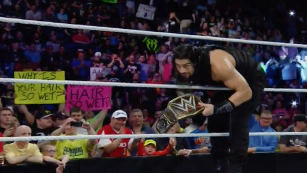 roman reigns wet hair sign