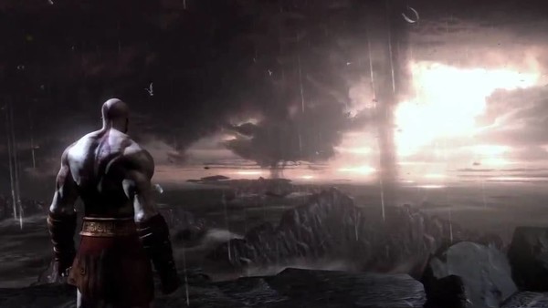 god of war 3 ending